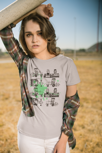 Harvester Blueprints - Farmer - Graphic t-shirt