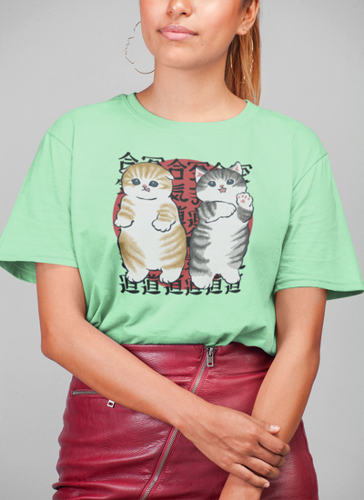 Kanji Cat - Graphic t-shirt