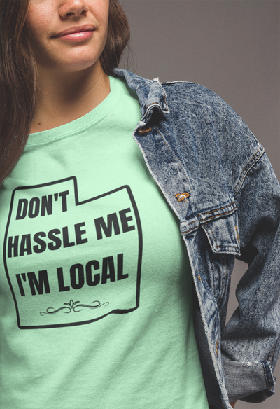 Local Utah - Don't Hassle Me - Graphic t-shirt