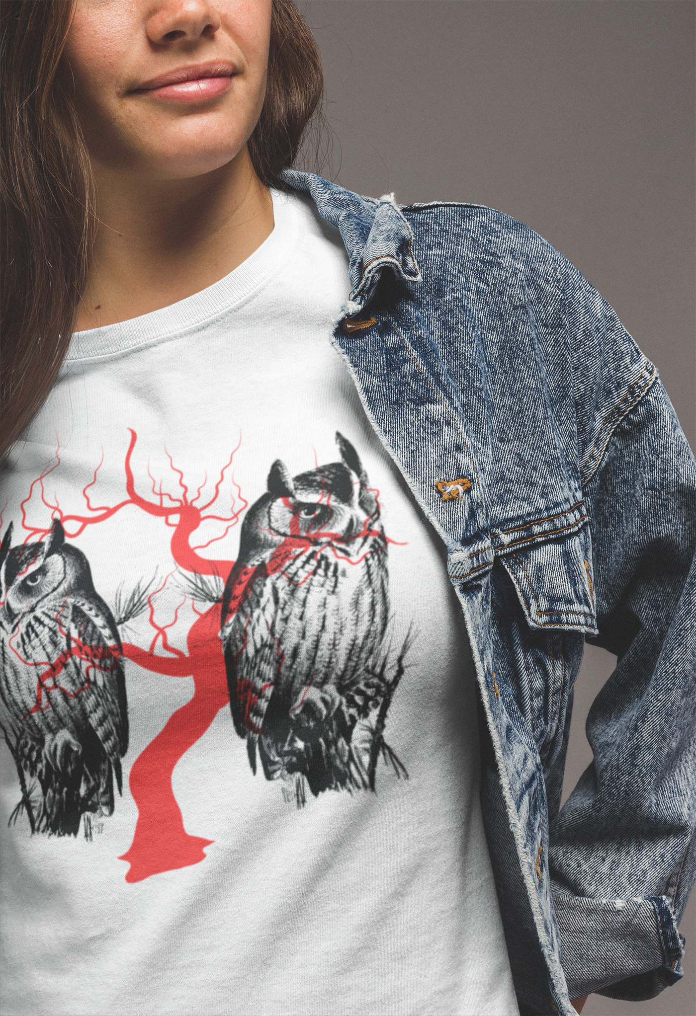 Owl Tree Halloween t-shirt