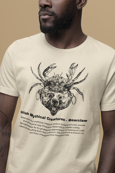 Bearclaw - Utah Mythical Creatures - Graphic t-shirt