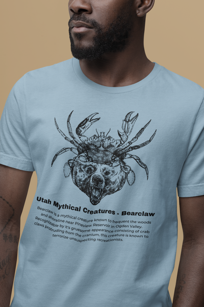 Bearclaw - Utah Mythical Creatures - Graphic t-shirt