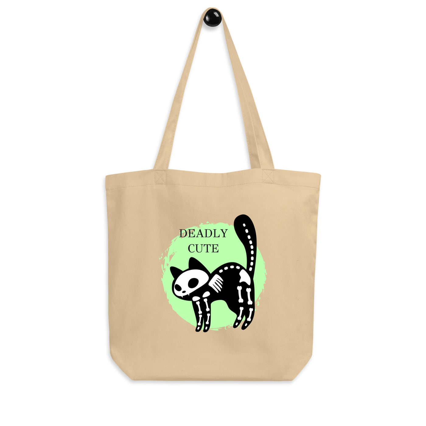 Deadly Cute Cat Eco Tote Bag