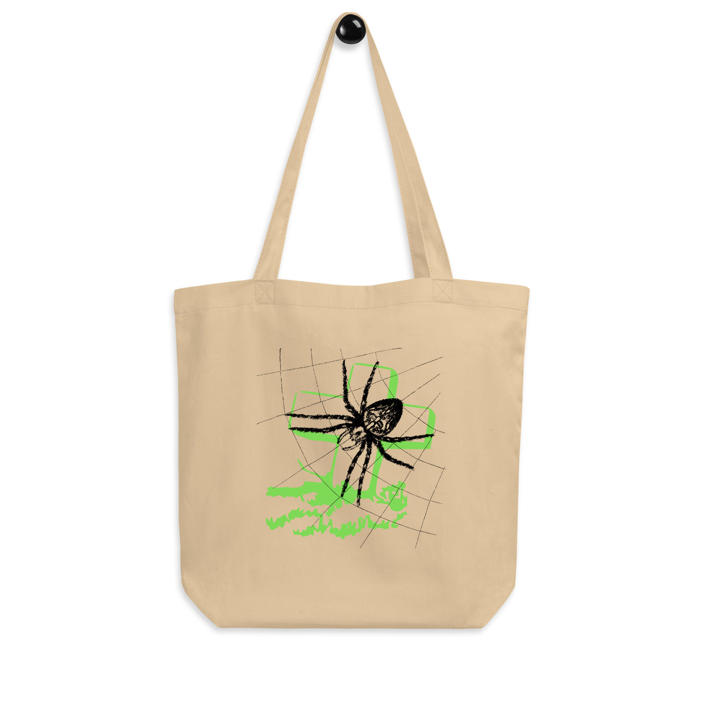 Spider Tombstone Halloween Eco Tote Bag