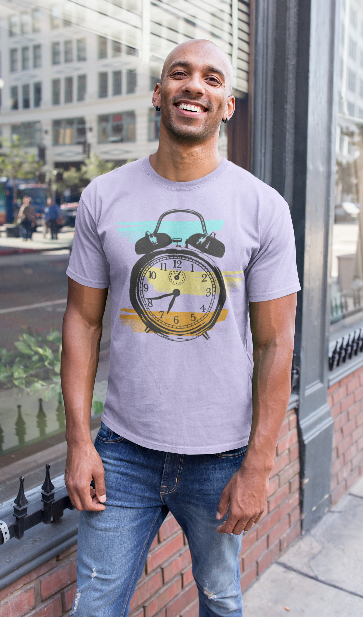 Alarm Clock - Men's Graphic t-shirt