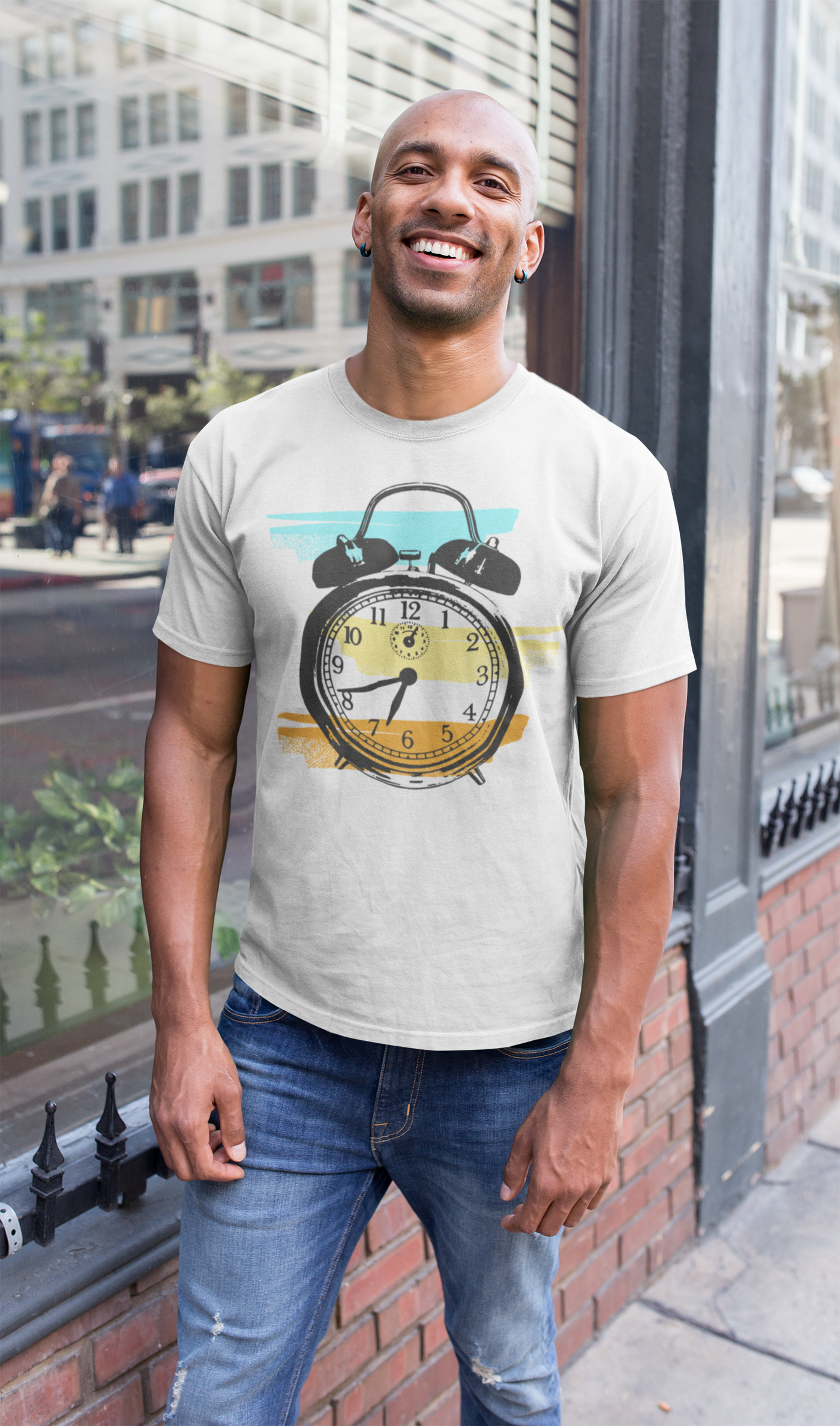 Alarm Clock - Men's Graphic t-shirt