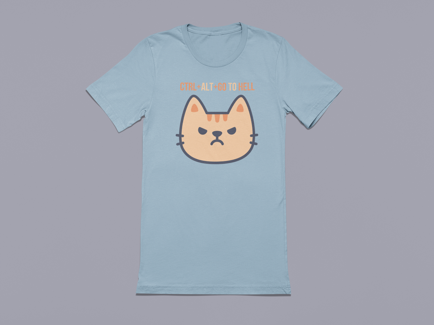 Cat Computer Graphic Tee