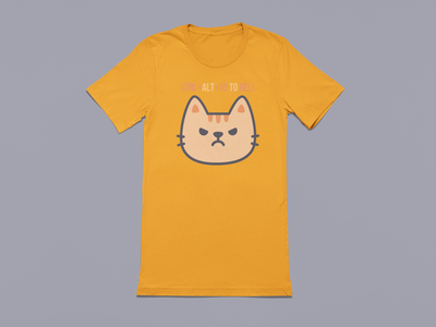 Cat Computer Graphic Tee