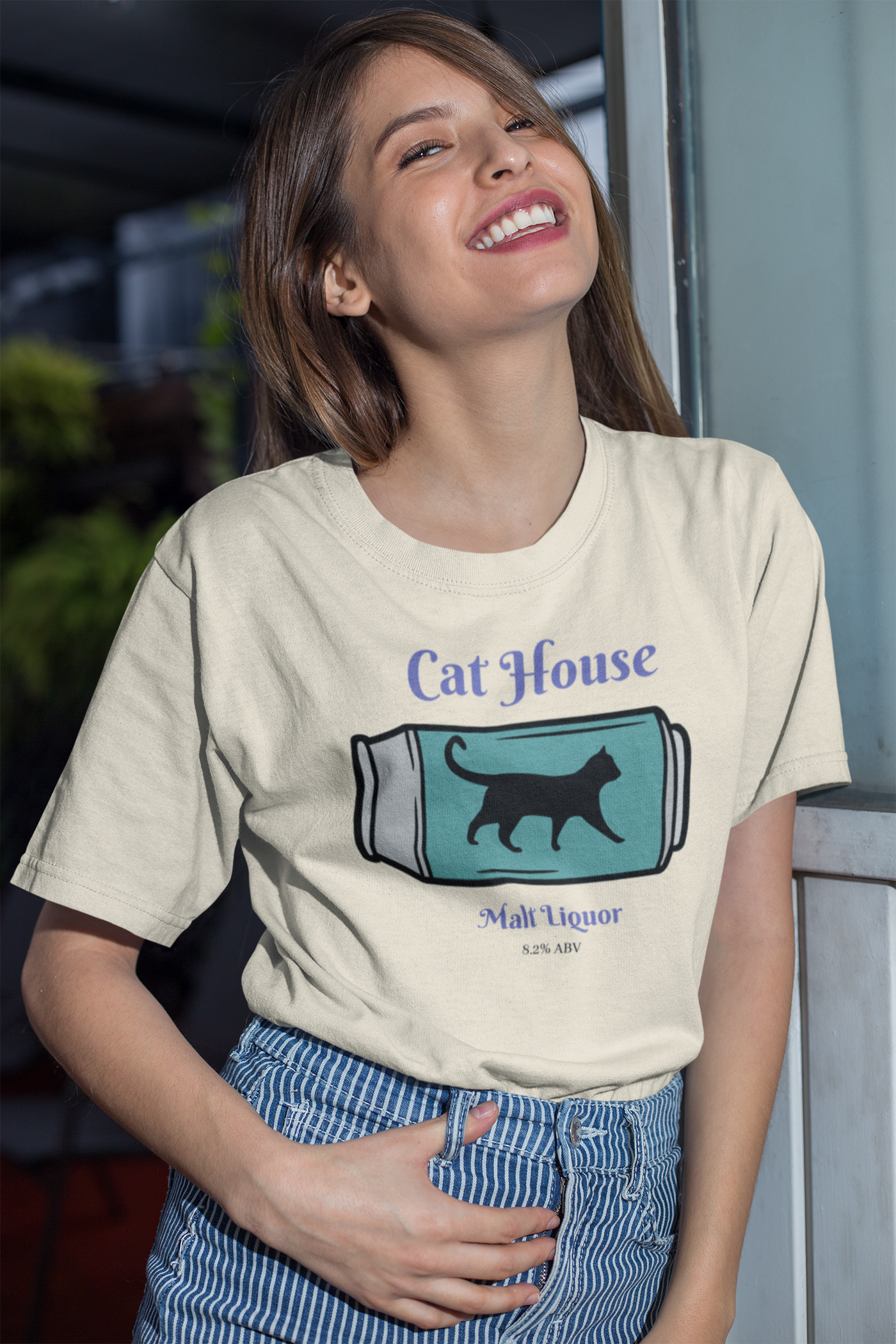 Cat House Malt Liquor - Beer - Graphic t-shirt