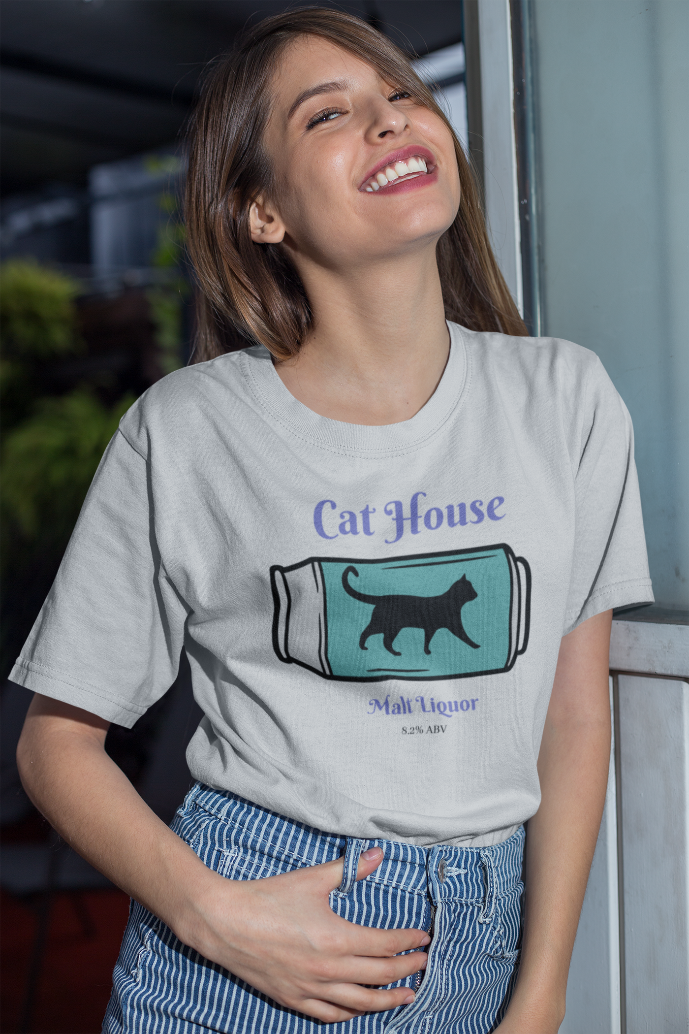 Cat House Malt Liquor - Beer - Graphic t-shirt