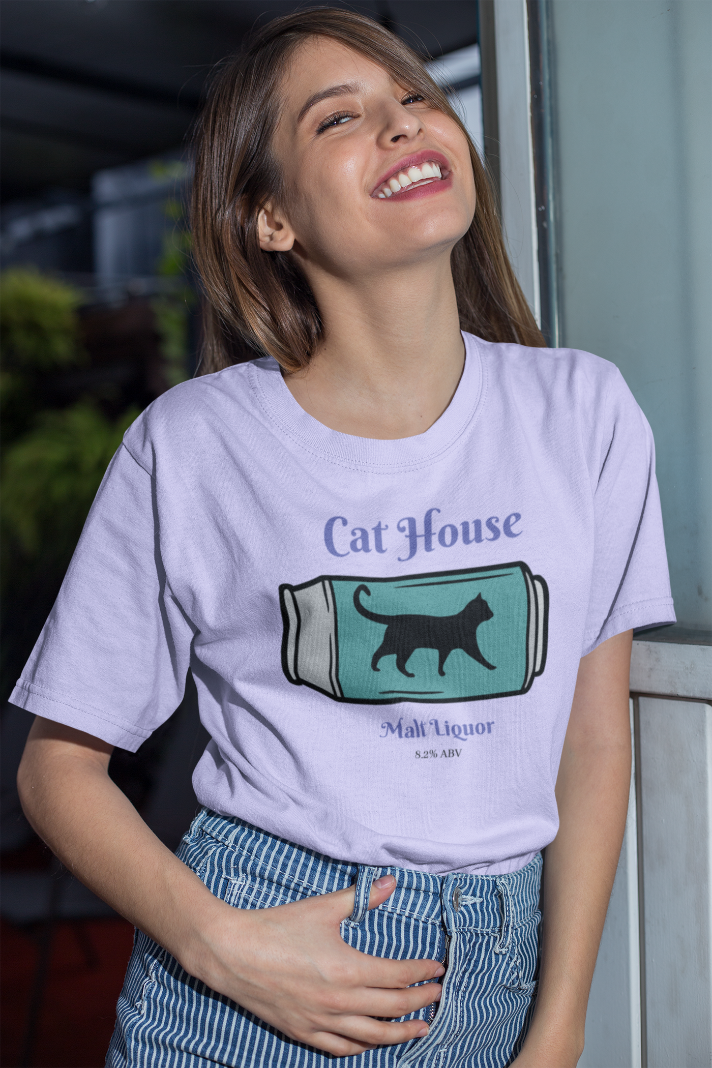 Cat House Malt Liquor - Beer - Graphic t-shirt