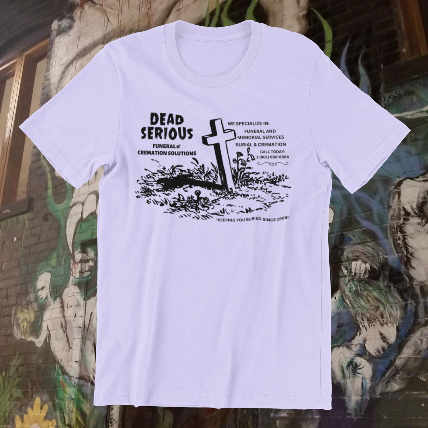 Dead Serious - Graveyard - Graphic t-shirt