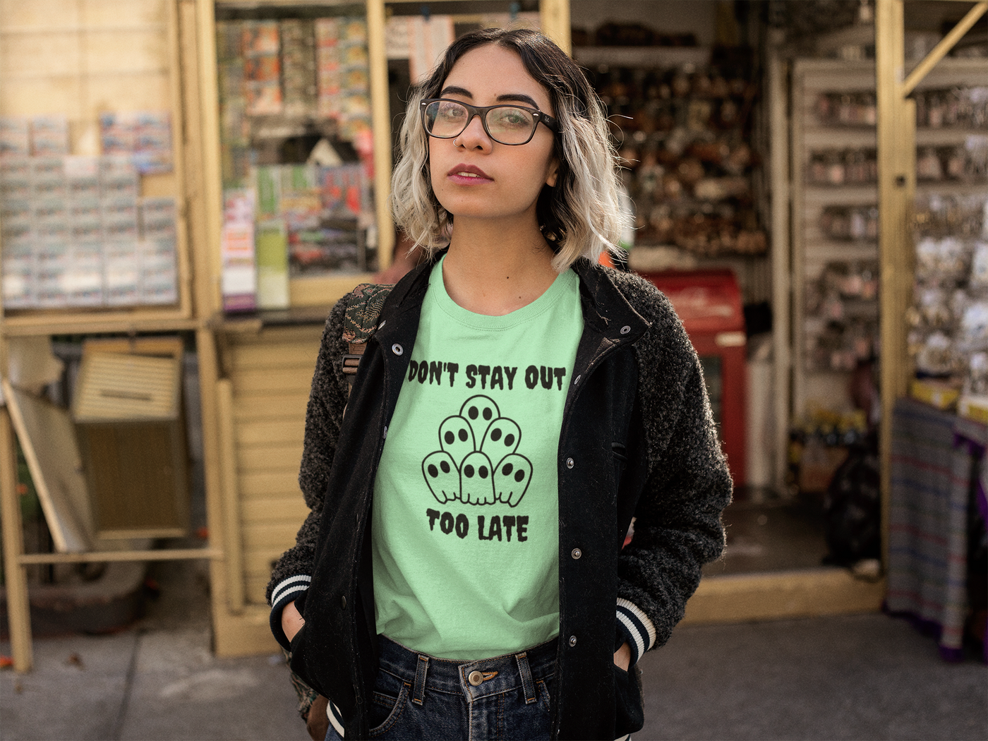 Don't Stay Out Too Late - Ghosts - Women's Graphic t-shirt