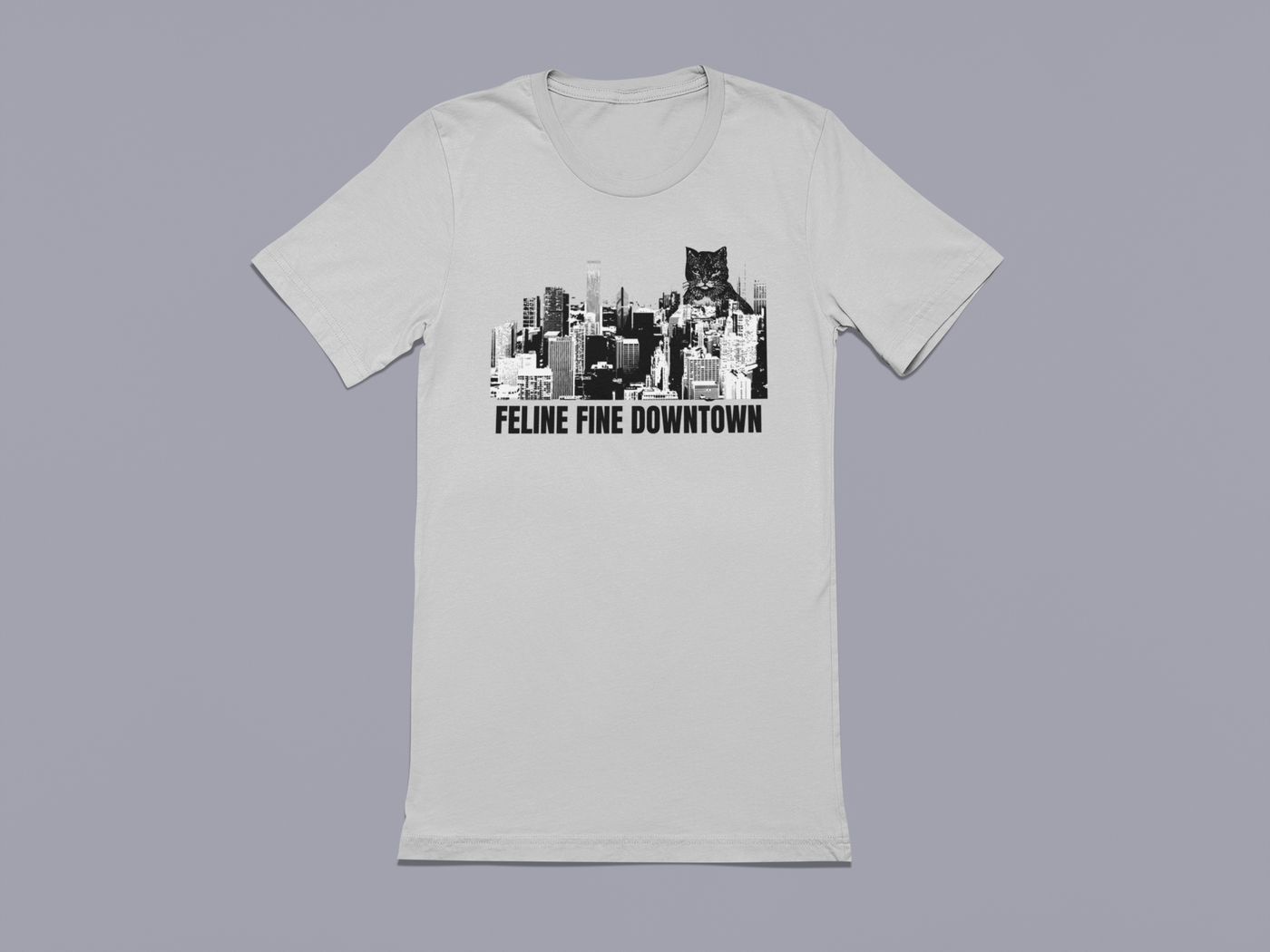 Feline Fine Downtown - Cat City - Graphic t-shirt