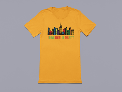 I love livin' in the city - Graphic t-shirt