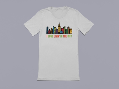 I love livin' in the city - Graphic t-shirt