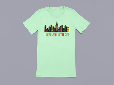 I love livin' in the city - Graphic t-shirt