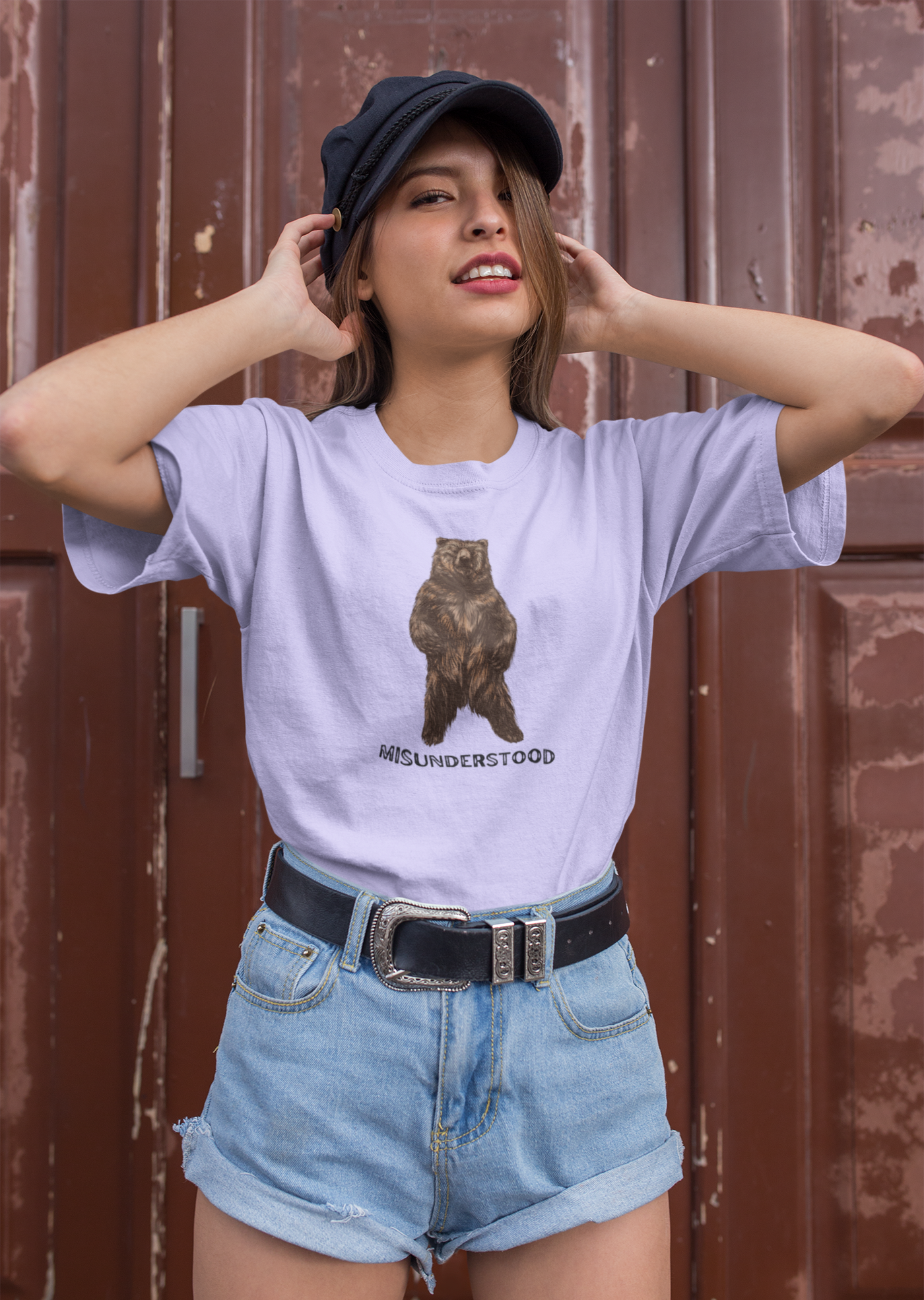 Misunderstood - Grizzly Bear - Outdoors - Graphic t-shirt