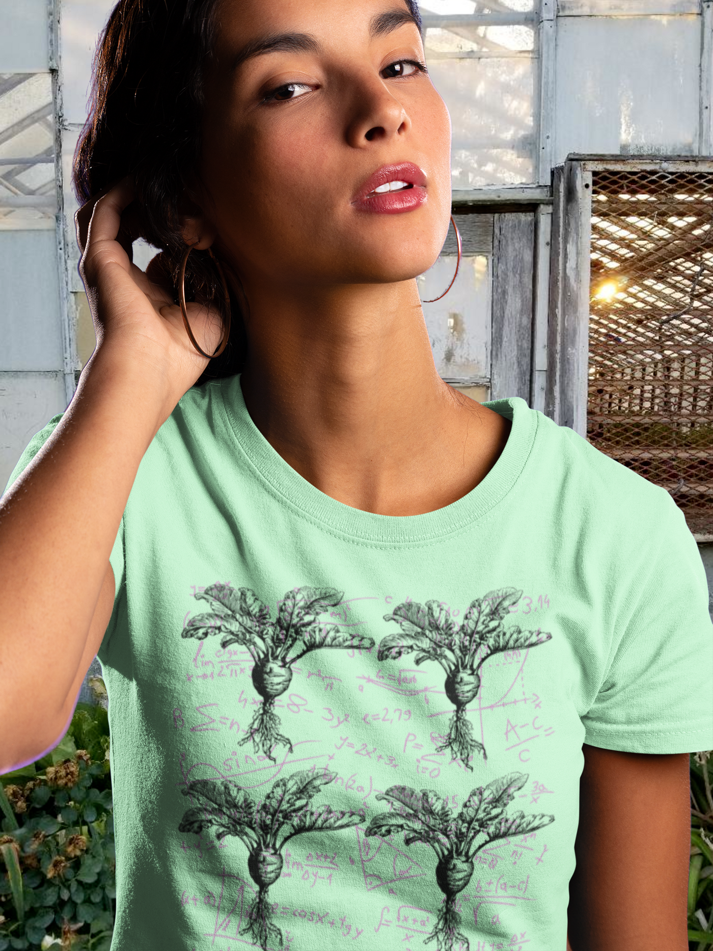 Plant Math - Gardening - Graphic t-shirt