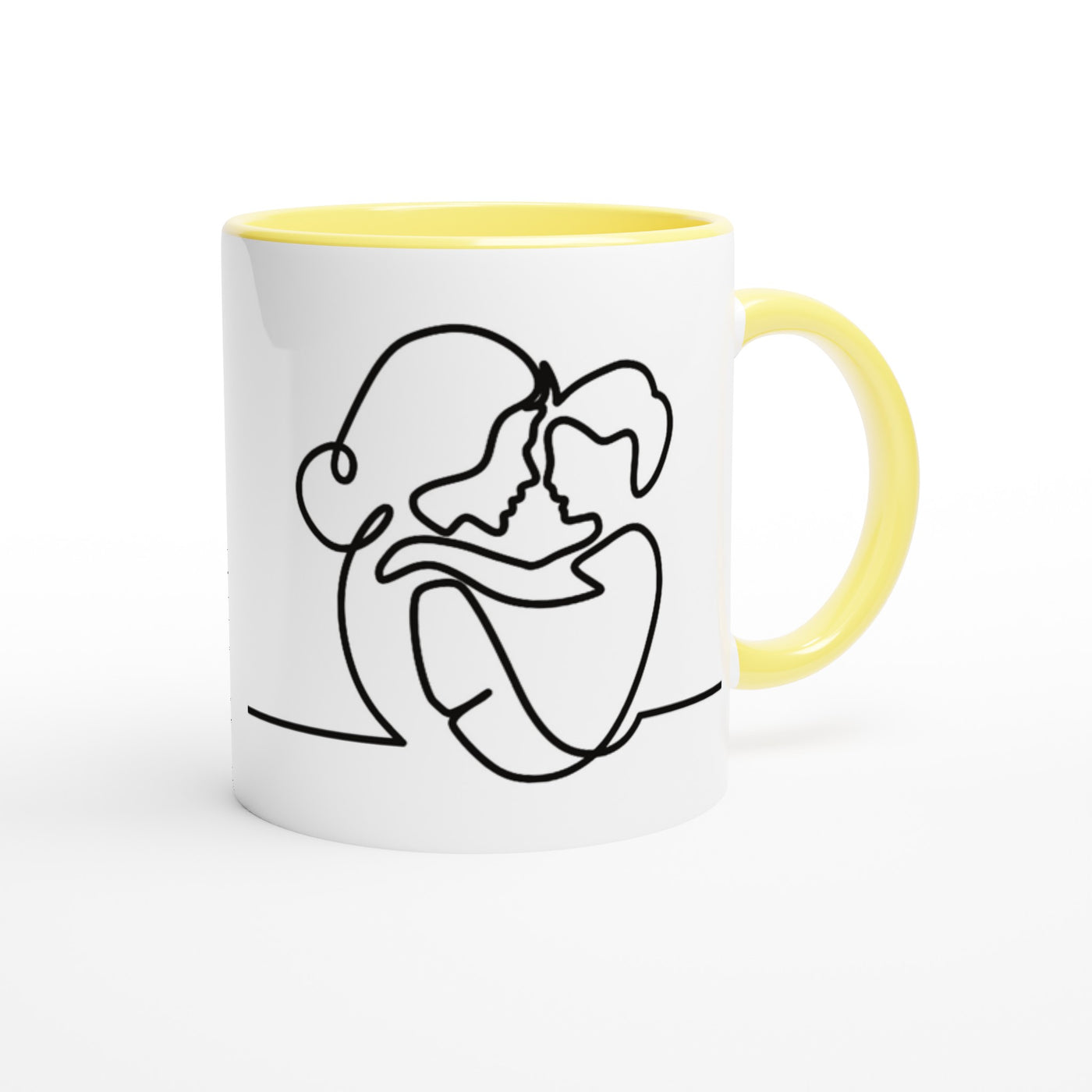 Best Mom Ever - White 11oz Ceramic Mug with Color Inside